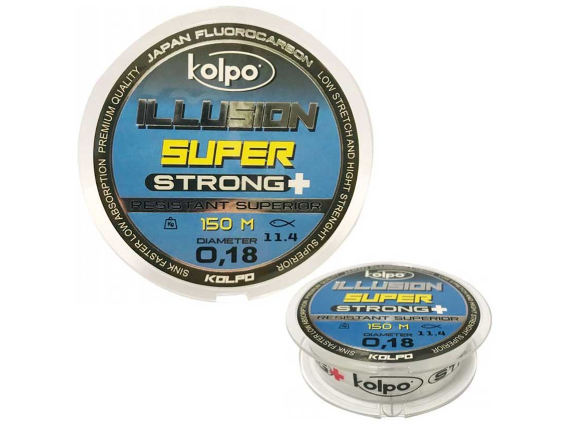 Fluorocarbono Illusion Resistant Superior 150 M Transparente 0.370 Mmkolpo