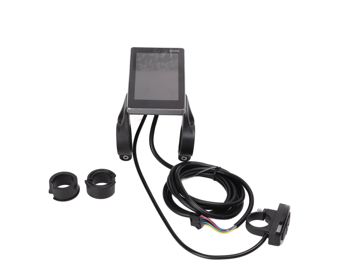 Display LCD para bicicleta elétrica GD06 Comput Spdom com placa de 36V e 48V para modificação Rair