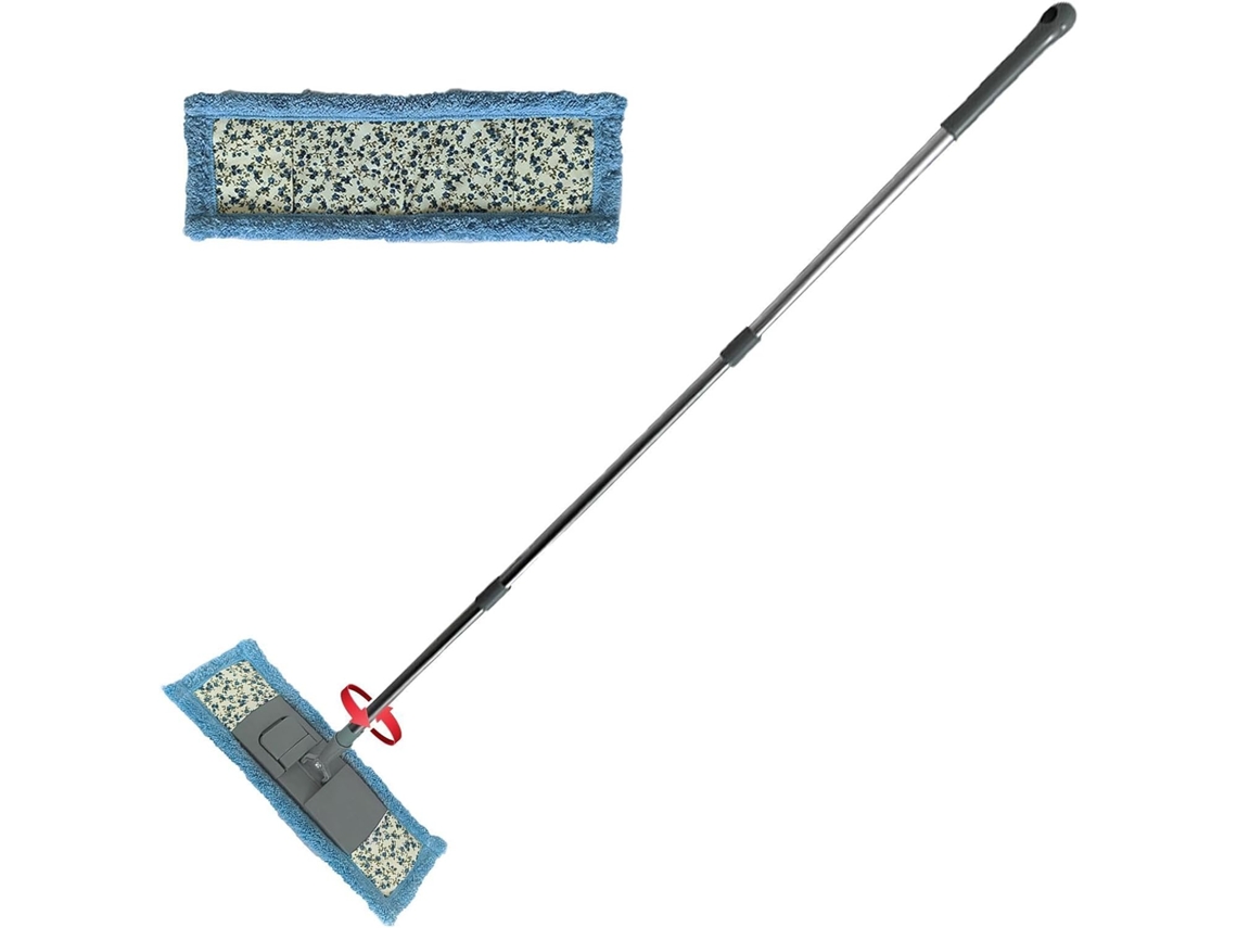 Mop Absorvente Multiuso Para Limpeza A Seco E Úmido Com Cabeça