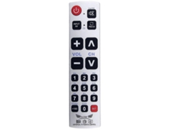 Controle Remoto Universal A-tv2 Para Tvs, Compatível Com Quase Todas As Marcas E Modelos.