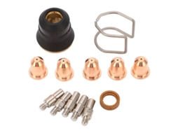 Kit De Acessórios Para Tocha De Solda 13 Peças Com Eletrodos, Bicos E Suporte Para Consumíveis De Corte Plasma S45