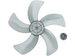 Hélice De Ventilador Doméstico De Plástico Com Cinco Pás De 40,6 Cm.