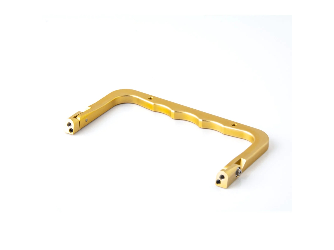 Pega Dobrável de Metal Cnc Vermelha para Transmissor Radiomaster Tx16s Mkii Peça de Substituição para Acessórios Diy MDUG