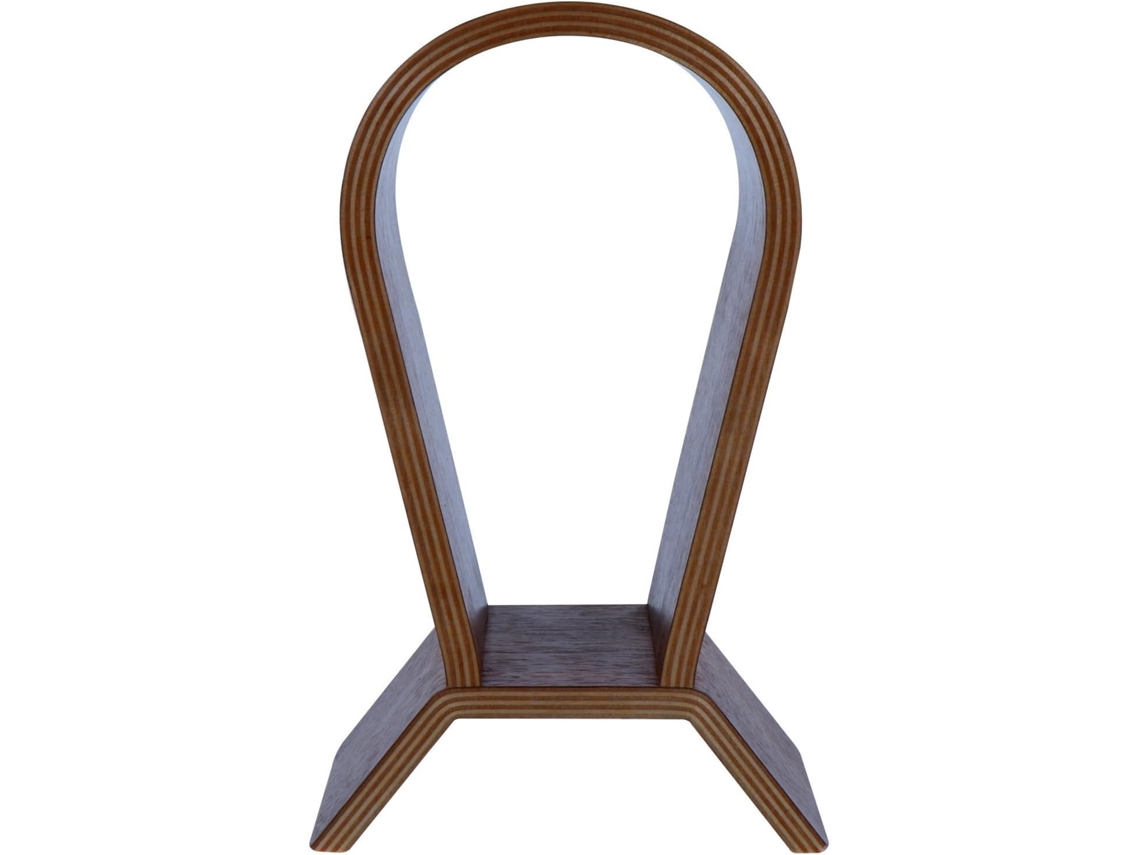 Balacoo 1 Pièce Support Pour Casque En Bois Naturel Porte Casque Audio Élégant Pour Bureau Et