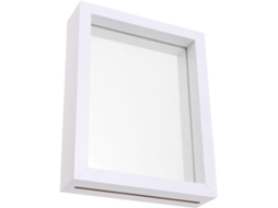Moldura Para Entomologia Diy, Vitrine De Vidro 3d Branca De 25cm, Caixa Para Coleta De Espécimes...
