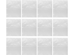 Doitool Recarrega Para Álbuns De Fotos A5 12 Pochetes Transparentes Perforées 7 Cm Páginas De Estoque