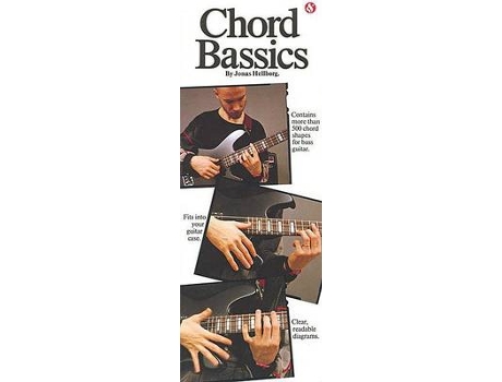 Livro chord bassics de hellborg, jonas (inglês)