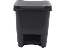 Balde Do Lixo Com Pedal 9l Preto Kasa