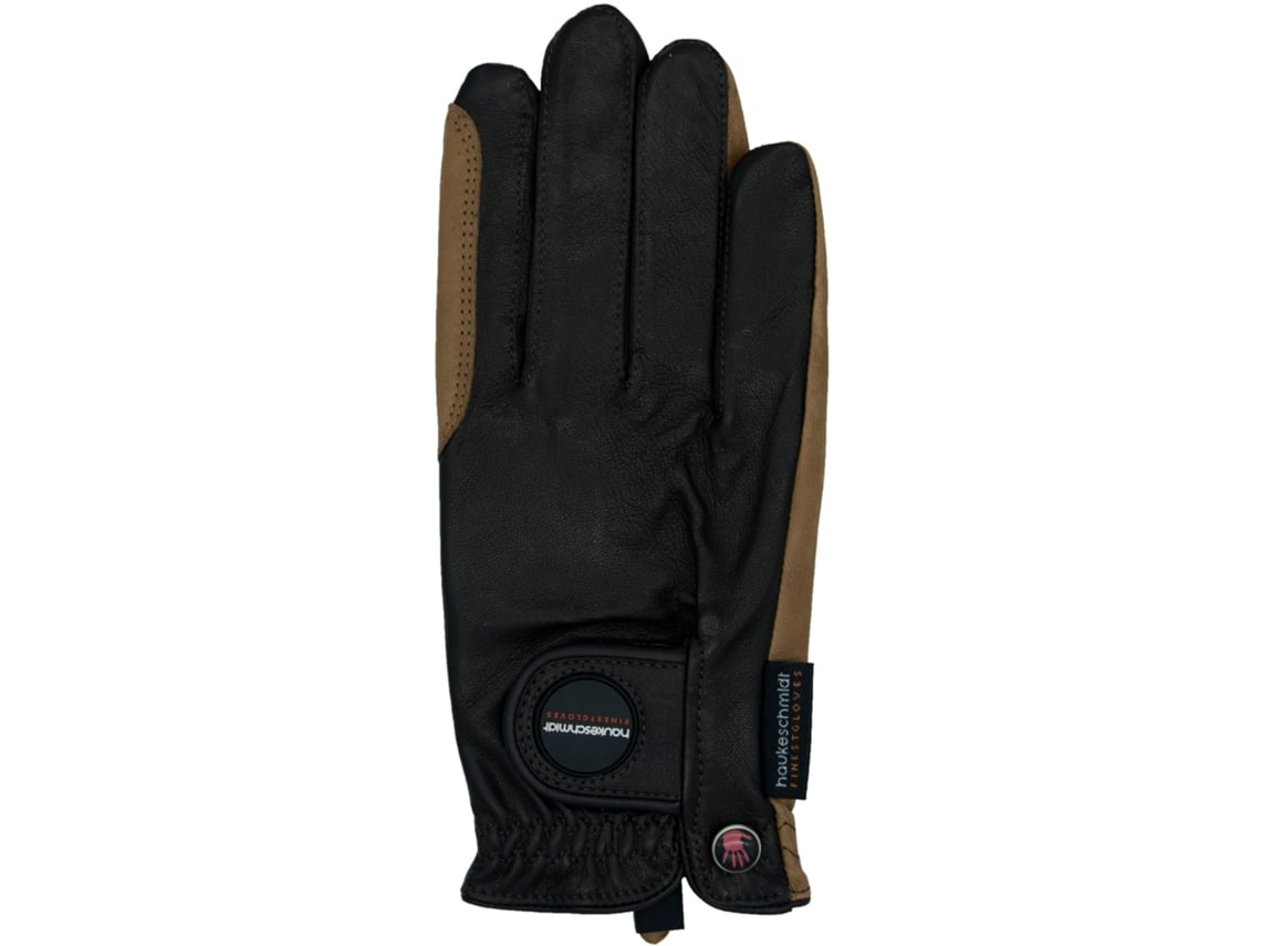 Luvas de Equitação em Couro HAUKESCHMIDT Winter Finest Taille 10,5