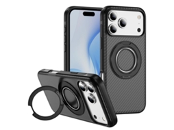Capa Para Iphone 17 Pro - Fibra De Carbono Com Magsafe Tipo C