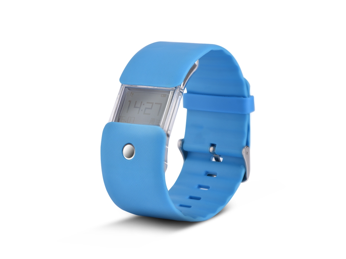 Pulseira de Saúde e Sono Iiwatch x6 EOOCOO com tela azul