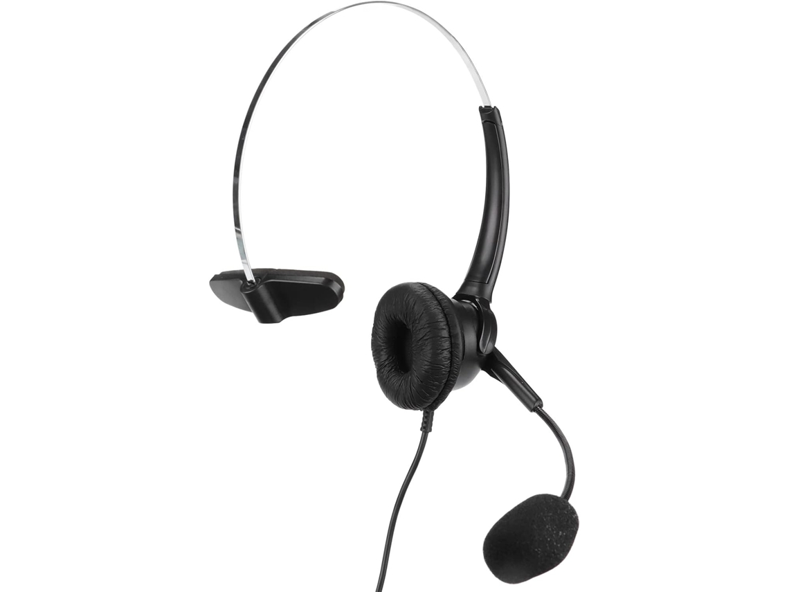 Fone De Ouvido Com Cancelamento De Ruído Yinhing Para Call Center Com Microfone E Conector Rj9 Telefones