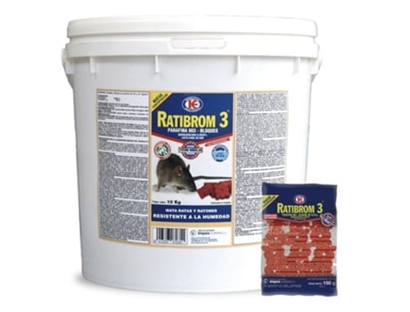 Ratibrom 3 Parafina Bloque 8/10 Gr Cubo 10 kg IMPEX