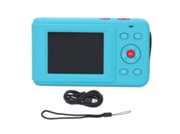 Câmara Digital 72mp 2.5k Zoom 16x Tela Dual Autofoco Compacta Para Viagens Reuniões Graduações Azul
