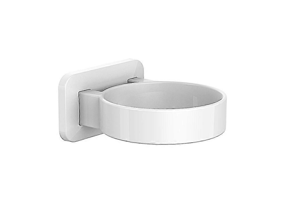 Suporte para Secador de Cabelo Banheiro, Ferramentas Cuidados com o Cabelo, D e Parede, Branco GOKOCO