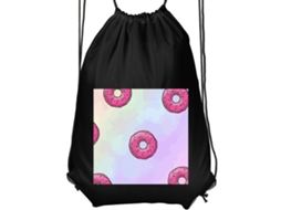 Mochila de Ginástica Infantil Preta BRILVIBERA