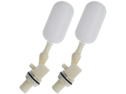 2pcs Válvula de Flotador Automático 3/4 Polegada para Aquário, Tanque, Bebedouro de Gado com Material Abs e Selagem Anti vazamento (25mm)