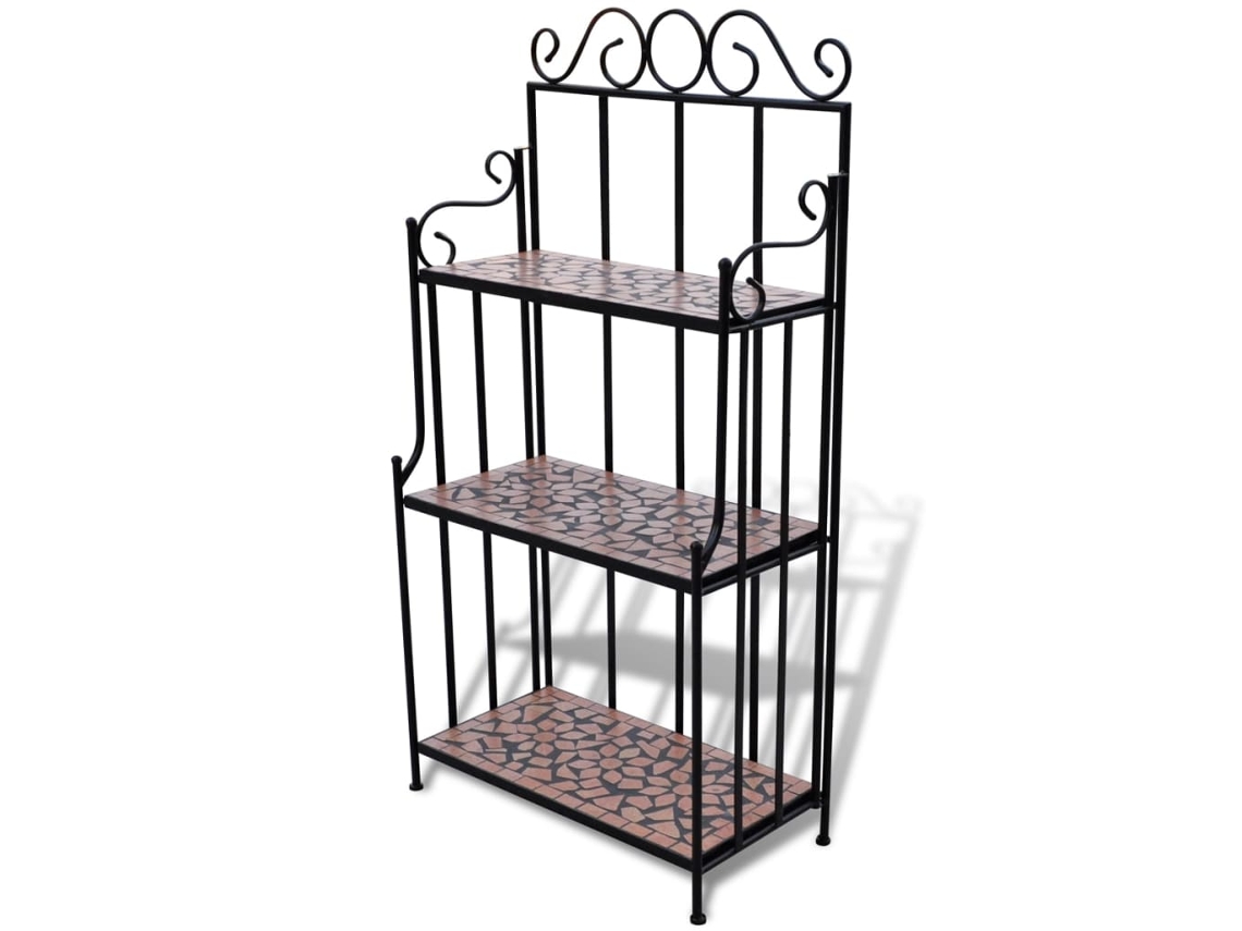 Plant Stand, Plant Stands Vidaxl Preto Cerâmica (n/a)