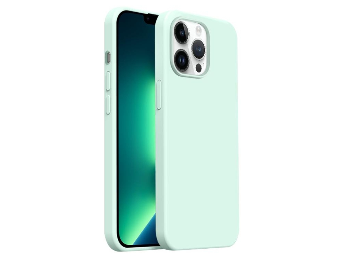 Capa De Silicone Líquido Ultra Fina Para Iphone 13 Pro Max - Cobertura Total - Magsafe