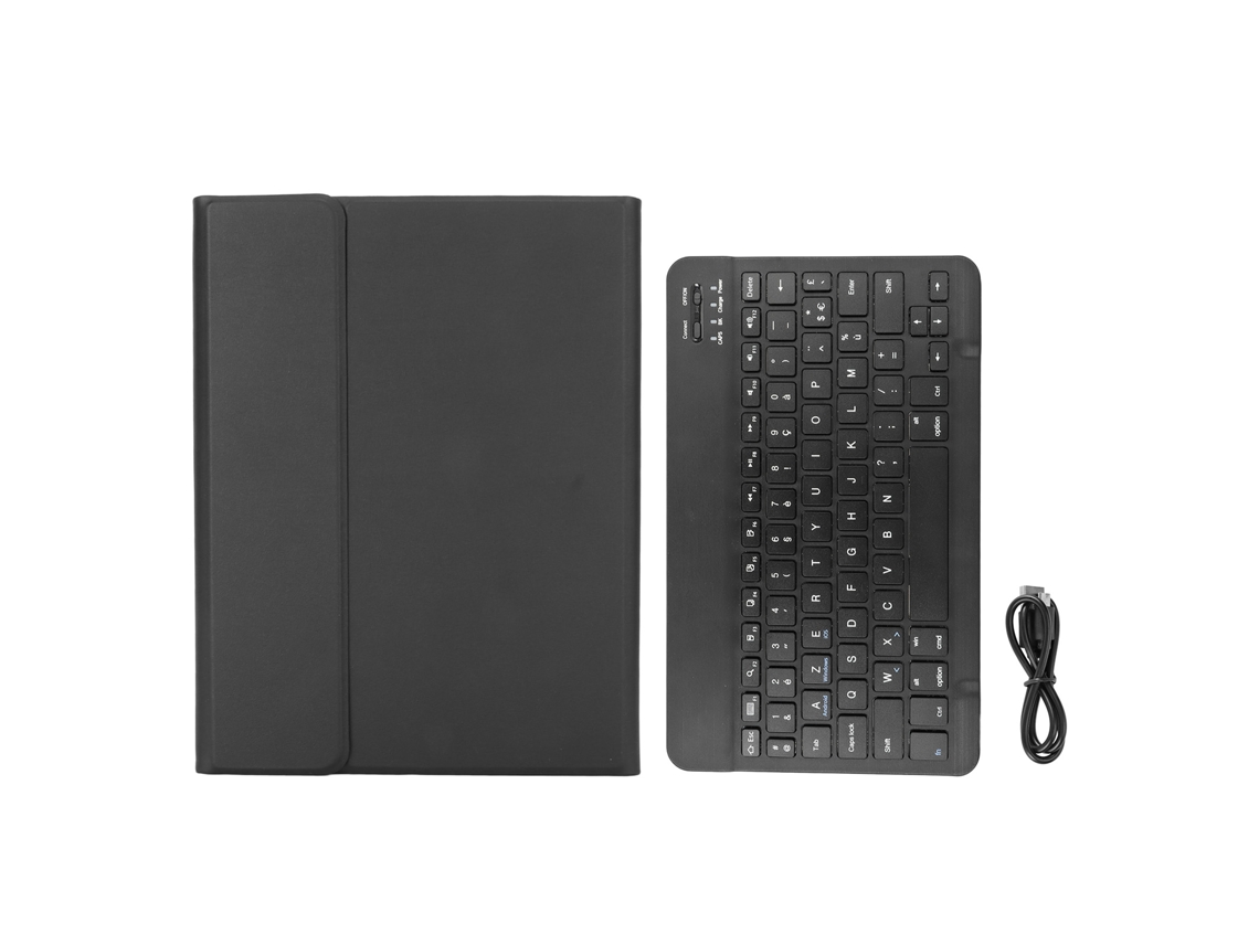 2026zentro-capa Com Teclado Magnético Francês Para Tablet Ios Air3 10.5in, Pro 10.5in E 10.2in