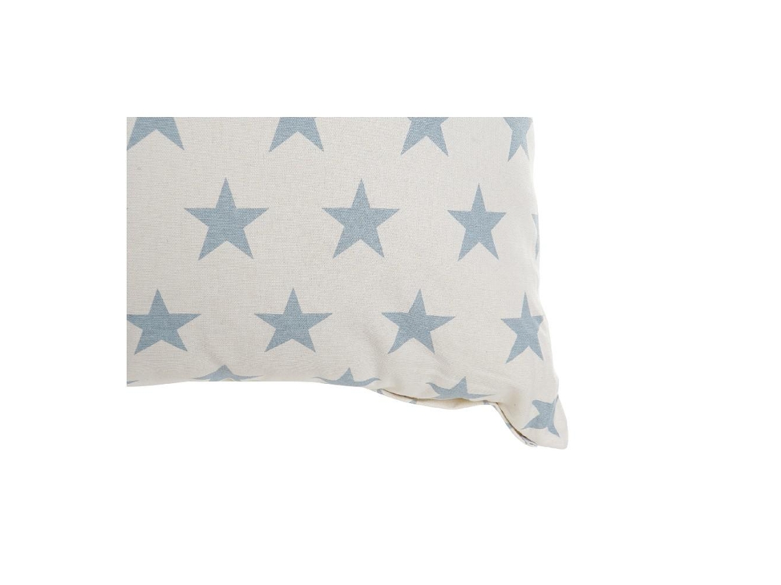 Almofada Dkd Home Decor Algodão Poliéster Estrelas 2 Pcs 60 X 10 X 60 Cm