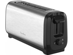 Torradeira MOULINEX LS5S0DE0 (Outlet Grade A - 1400w - Inox)