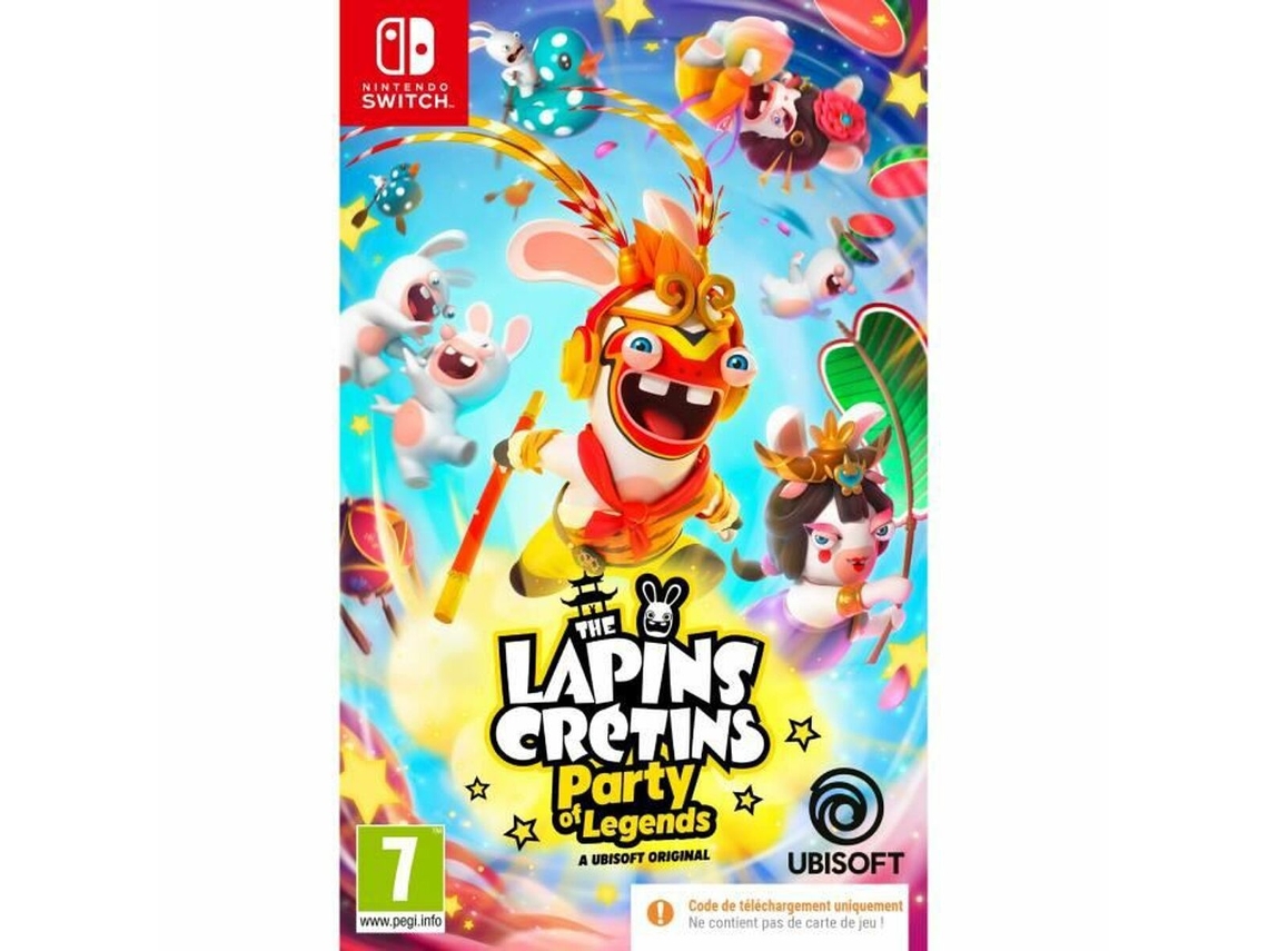 Jogo Nintento Switch Ubisoft Cretin Rabbits: Party Of Legends