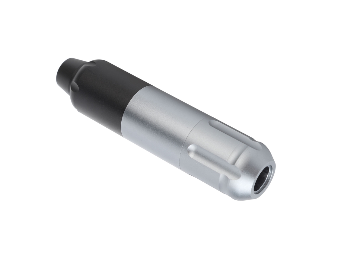 Caneta De Tatuagem Emendada Cinza-preta (interface Rca, Material De Liga) Eoocoo