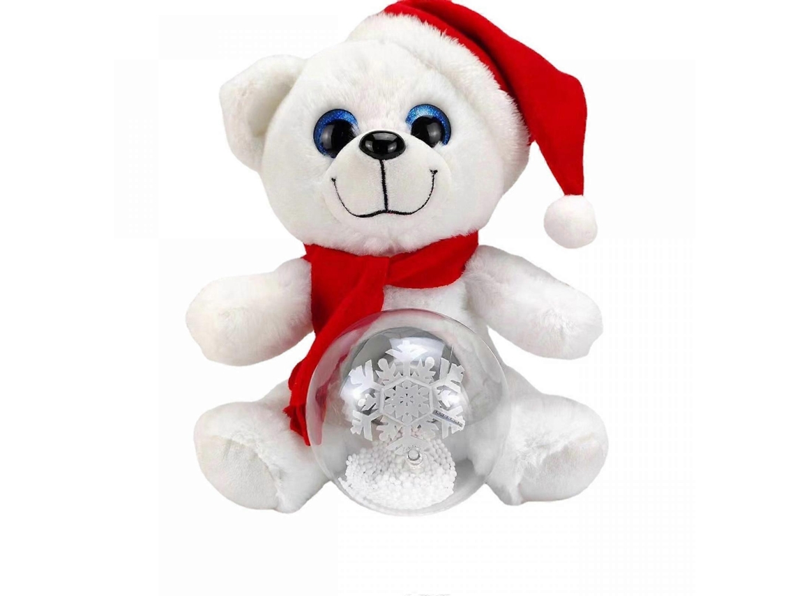Urinso De Natal 10 Polegadas, Brinquedo De Pelúcia Musical Com Luz Led, Globo De Neve, Presente Para Meninos E Meninas