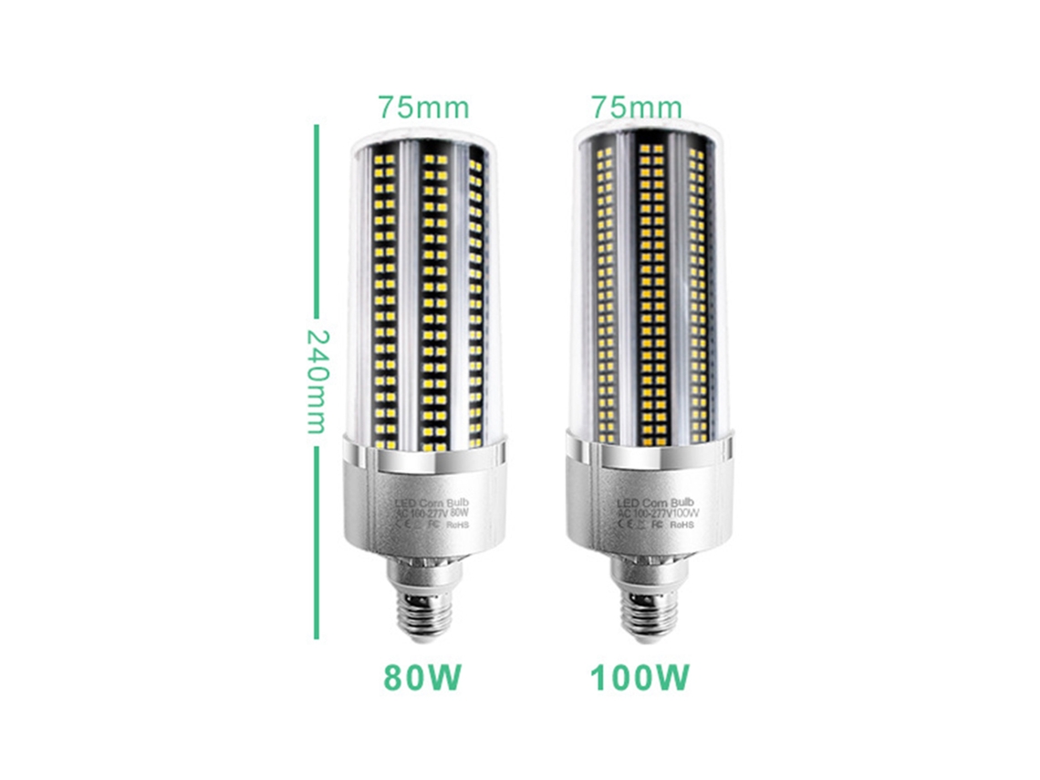 2026 bombilla de Maíz Led com Base E26 E27 Lâmpada de Maíz Led para Interior e Exterior