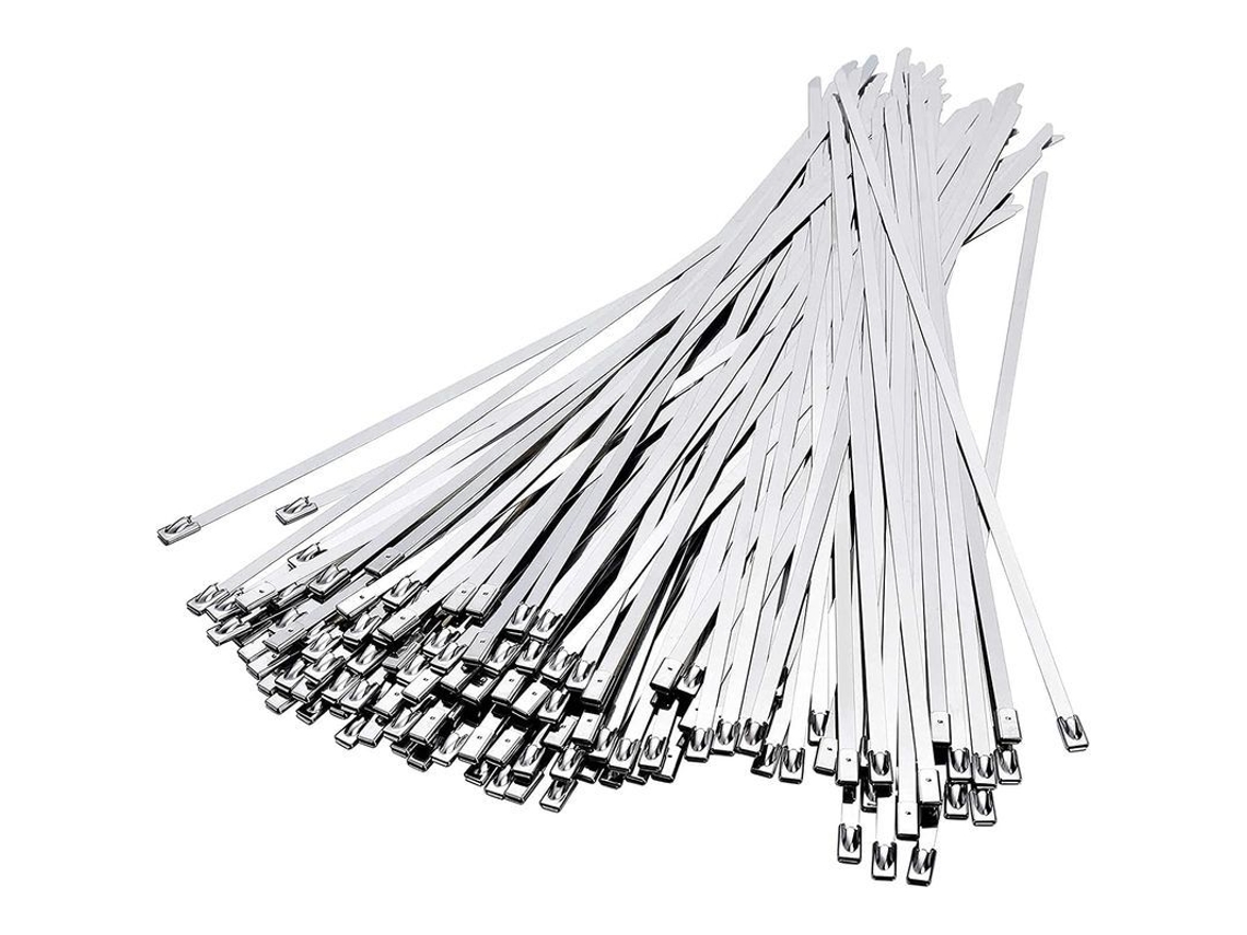 Grampos de Aço Inoxidável YURU, 300mm×4.6mm, Para Embalagem, Cabos, Resistente, Anti Corrosão