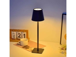 Luminária De Mesa Led, Recarregável, Toque, Para Cabeceira, Escritório, Sala Ou Ambiente Decorativo