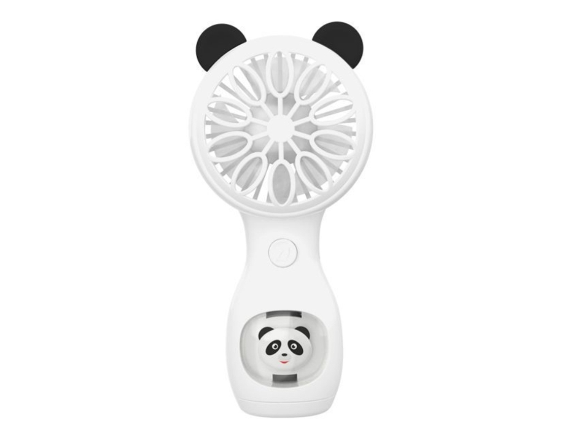 Ventilador Portátil Recarregável de Mesa com Lâmpada, em Formato de Animal de Desenho Animado BRILVIBERA