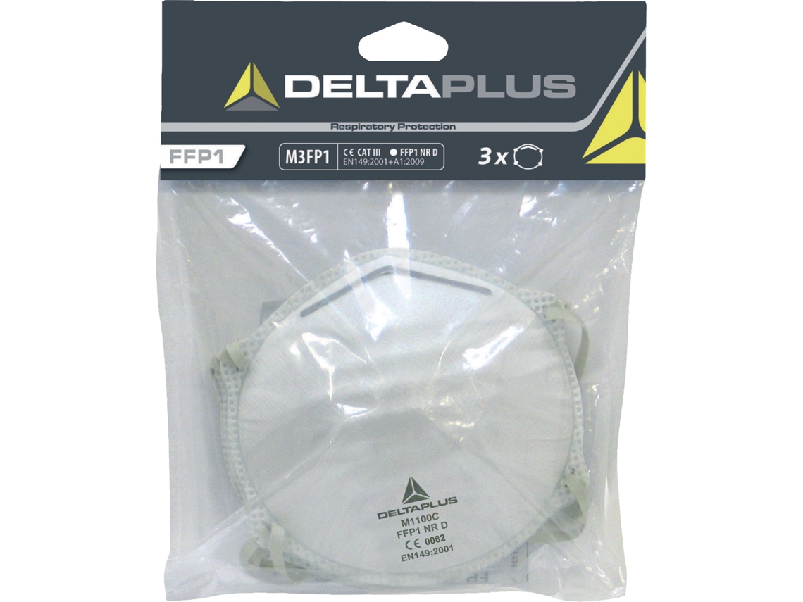 Kit de 3 Máscaras Ffp1 DELTAPLUS