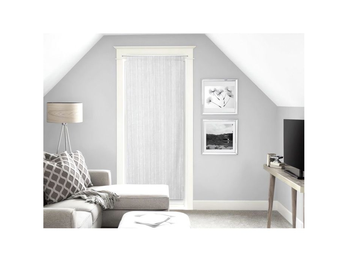 Soleil D'ocre Maélis Bise Brisa - 90x200 Cm - Branco E Cinza