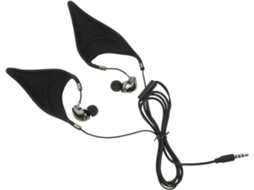 Fones De Ouvido Com Para E Tablet, Fone Fio Preto Jogos Cosplay