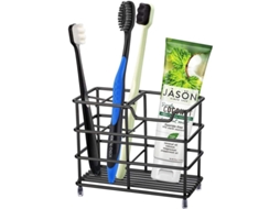 Suporte de escova de dentes e creme de aço inox Nova Line