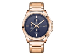 Relógio Masculino Multifuncional Ochstin 6059c Da Série Pilot Com Pulseira De Aço E Movimento De Quartzo.