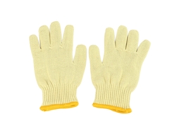 Luvas De Forno De Fibra Aramida 300℃ Resistente Ao Calor Duas Camadas 24cm