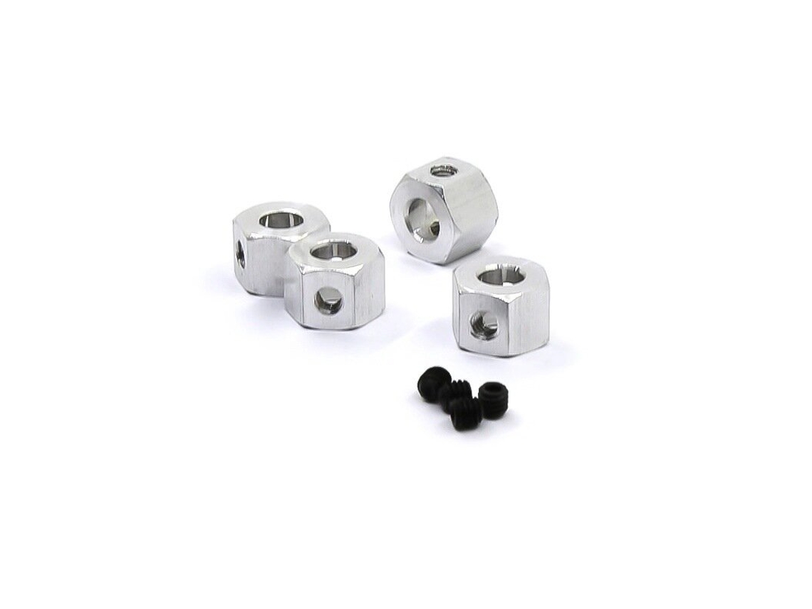 Adaptador de 5mm para Conector de 12mm para Peças de Automóveis Rc Wpl Mn MDUG