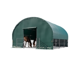 Tenda Para Gado 6x6 M Lona Extremamente Resistente Pvc 2300n Para Pisos De Betão Toolport