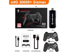 Console De Jogos Retrô Gd10 4k 60 Fps Hd Saída Hdmi Latência Ultrabaixa Tv Game Stick 2.4g Dual Handle Console De Jogos Portátil Para Casa Ly Ebike