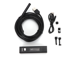 Endoscópio Wifi Multifuncional 1200p Hd Câmera Fio Macio 5m Impermeável Para Iphone