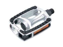 Pedais Trek Anti Slip Alu Prateadoforce