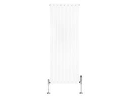 Radiador Plano Coluna Única 1600x560 Mm - Branco, Aço Carbono 1,5 Mm, 1229w, Alta Eficiência, Válvulas Termostáticas
