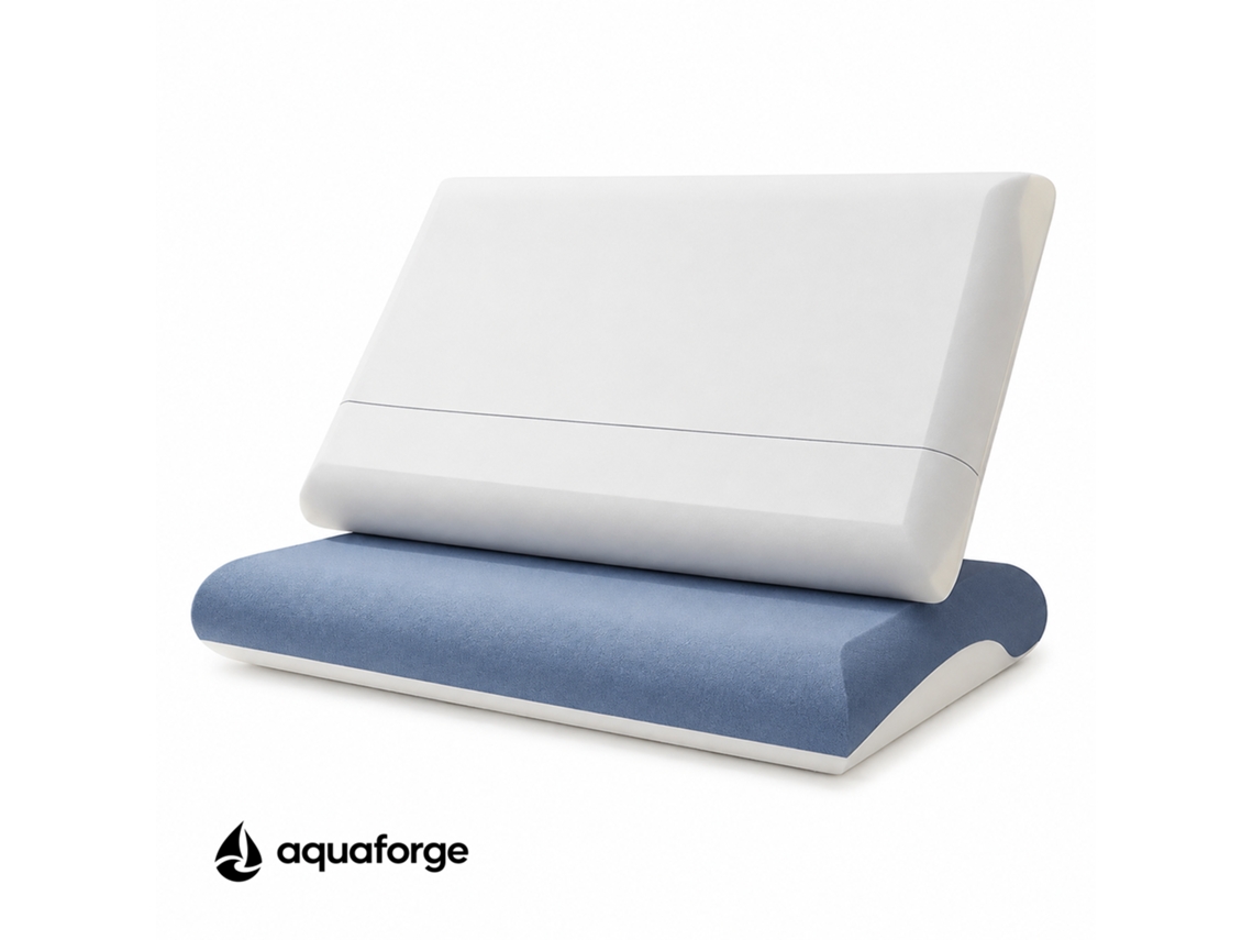 Almofada Cervical Ergonómica Espuma Viscoelástica