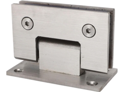 Dobradiças Para Portas De Box Vidro, Aço Inoxidável Sem Moldura 90