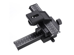 4 Way Macro Focusing Rail Slider With 1/4" Mounting Screw For Close Up Shooting LAXISCREED
