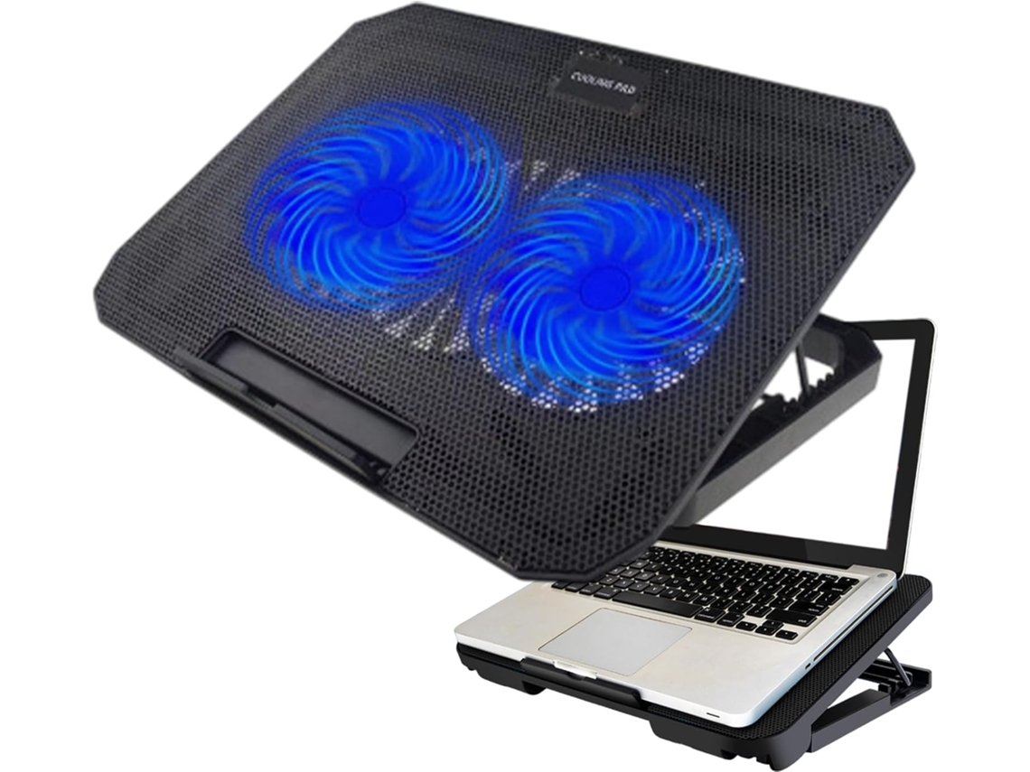 Radiador de Resfriamento para Notebook Gamer Ventoinha Compatível com Notebooks e Tablets de 15,6 Polegadas SFUSHOS
