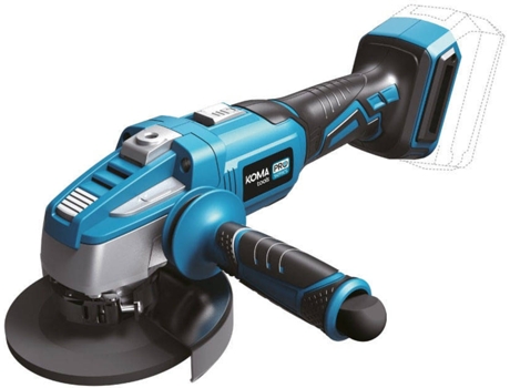 Rebarbadora 125Mm 20V Brushless (Sem Bateria E Carregador) KOMA TOOLS Pro Series Battery Edm